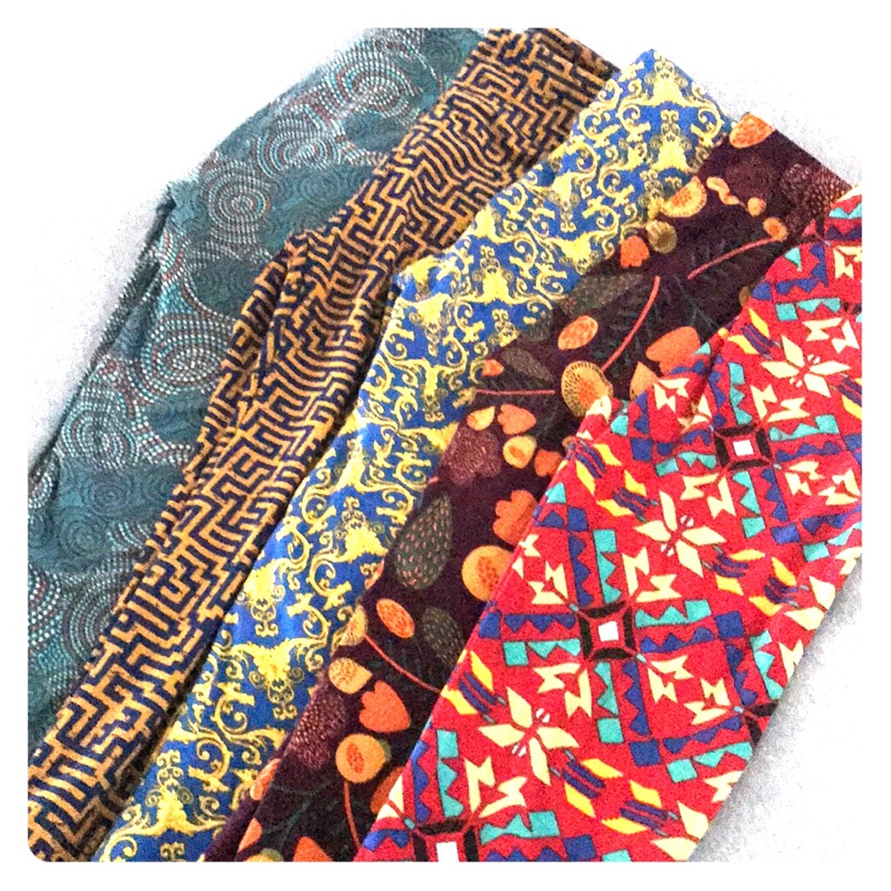 LuLaRoe OS leggings. Worn once.